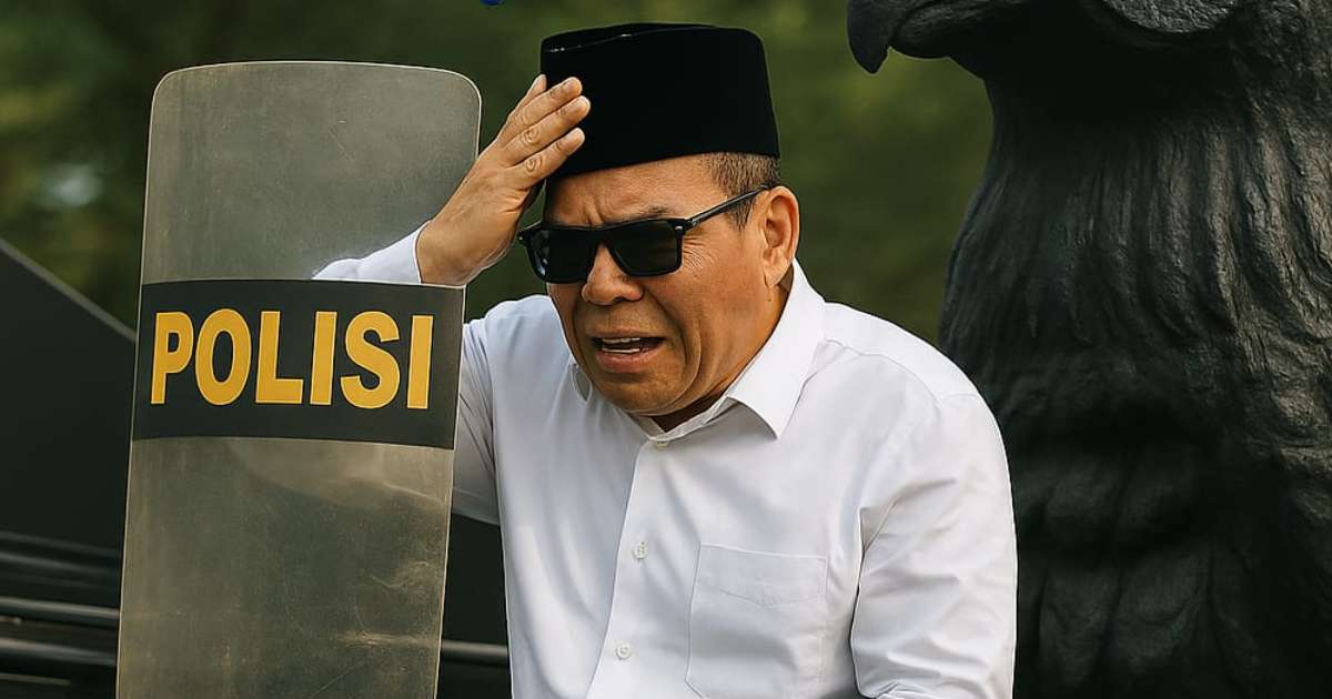 Bupati Pati Dilempari Botol, Pidato 20 Detik