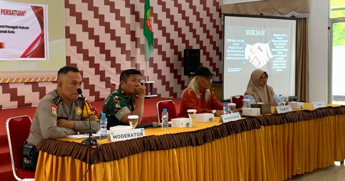 Kelurahan Sungai Bangkong Gelar Sosialisasi Hukum