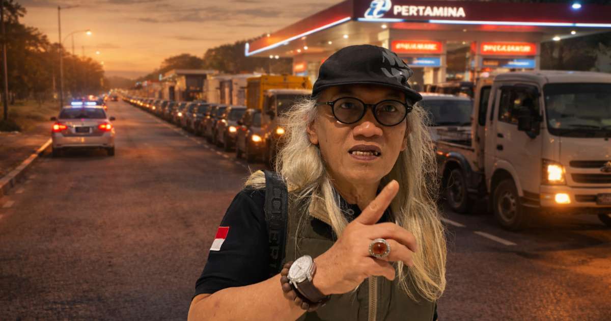 Herman Hofi: Antrean SPBU Itu Sandiwara Kelangkaan Oknum