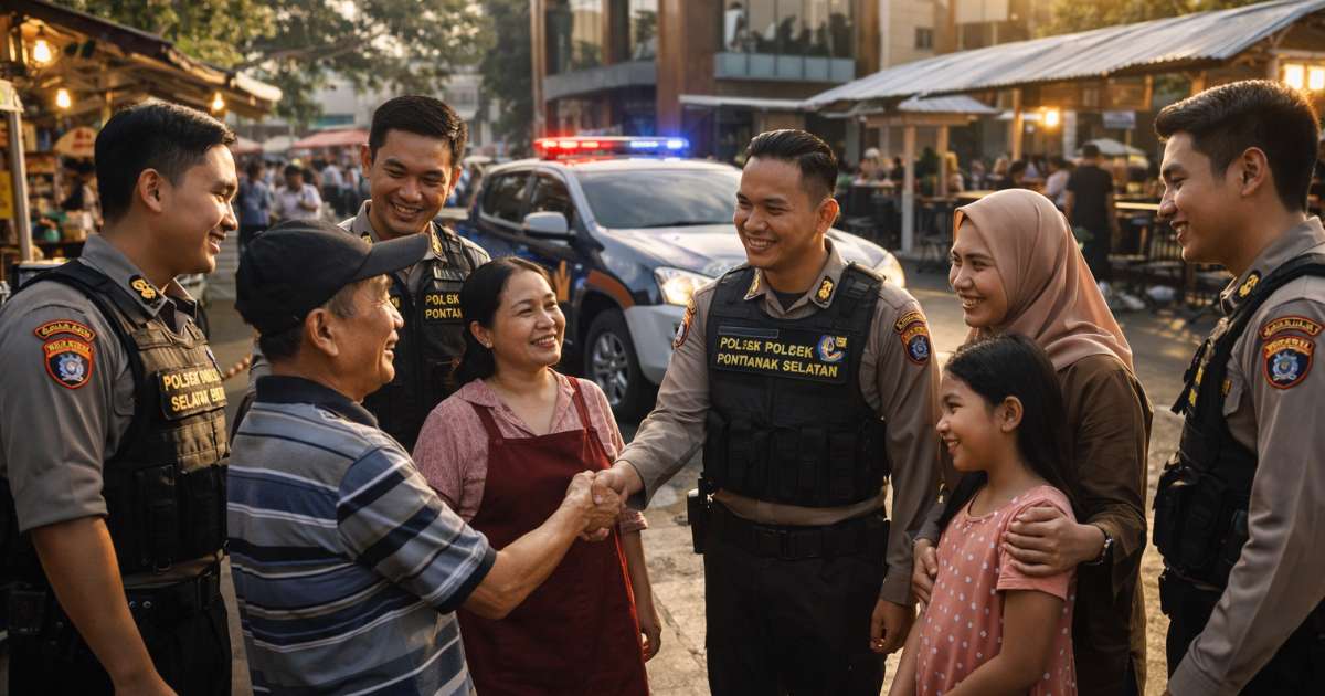 Polsek Pontianak Selatan Model Pelayanan Humanis