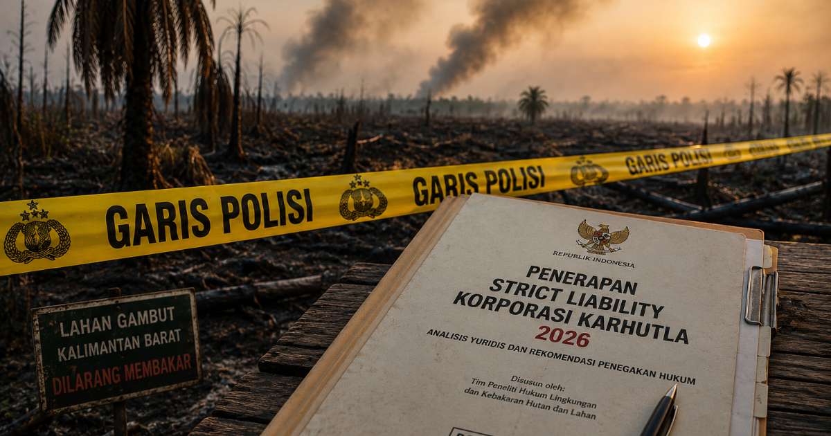 Herman Hofi: Karhutla Kalbar Terbesar 2026, Korporasi Harus Ditindak